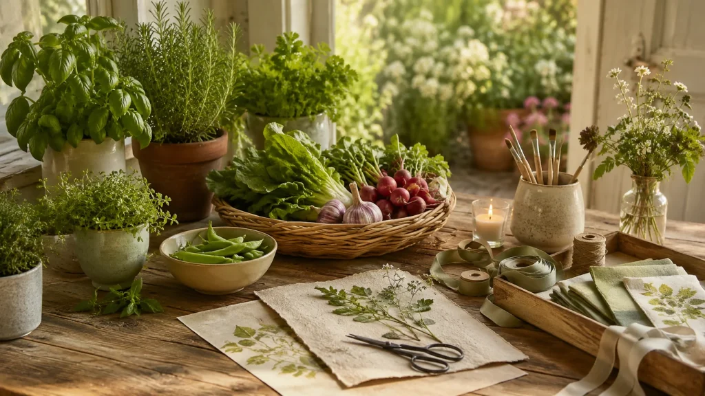 Grow Gather Make gardening, harvest, and handmade projects